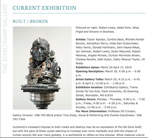 Built/Broken Exhibition at Clark University