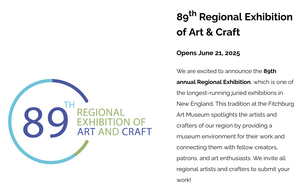 Fitchburg Art Museum - 89th Regional Exhibition of Art & Craft